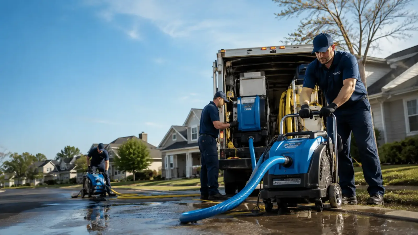 Flood Damage Cleanup in Raymond, OH